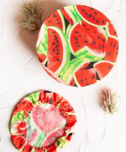 Reusable bowl covers SET of 3 watermelon