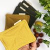 Reusable linen UNsponge for a zero waste kitchen YELLOW 4